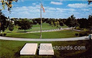 Burial Site of President & Mrs. Herbert Hoover West Branch, Iowa, USA Unused 