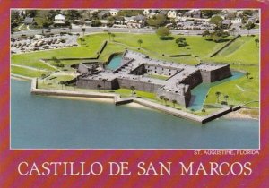 Florida St Augustine Castillo De San Marcos Aerial View