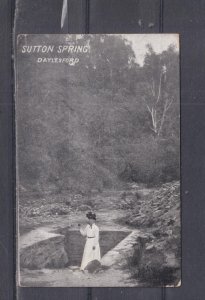 VICTORIA, DAYLESFORD, SUTTON SPRING, c1910 ppc., unused.