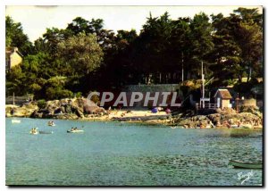 Postcard Modern Approval Emerald Rotheneuf Near St. Malo Beach Havre