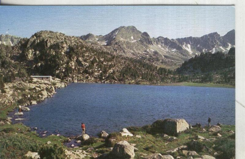 Postal (PostCard): Andorra: Llac dels Pessons..