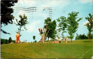 New York South Fallsburg The Pines Golf Course 1957