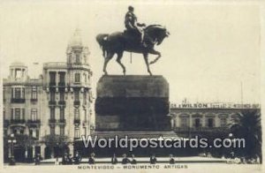 Monumento Artigas Montevideo Uruguay, South America Unused 