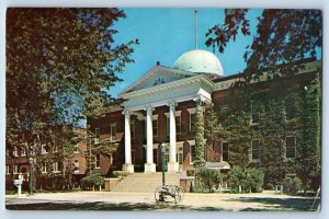 1957 Mexico Missouri Vintage Postcard Military Academy Administration Building
