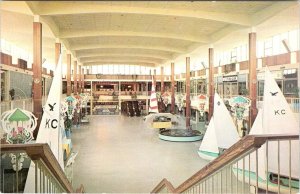 Quebec City, Canada  PLACE LAURIER Shopping Center~Mall Stores VINTAGE  Postcard