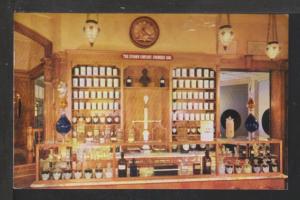 Pharmacy Counter,Upjohn,Disneyland Postcard 