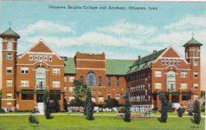 Iowa Ottumwa The Ottumwa Heights College and Academy Curteich