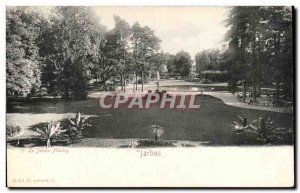 Old Postcard The Garden Massey Tarbes