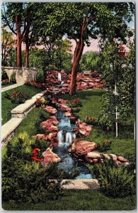 Rock Garden Section Of Noonans O'Heaven Alexandria Minnesota MN Postcard