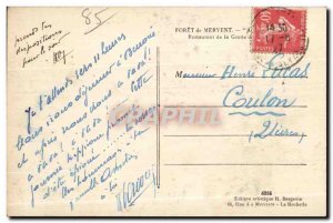 Postcard Old Forest Mervent Restaurant Cave