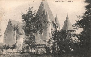 Vintage Postcard 1910's View of Chateau de Javarzoy Castle of Javarzay France