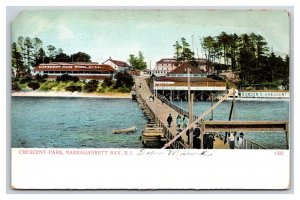 Crescent Park Narragansett Rhode Island RI UNP UDB Postcard S10