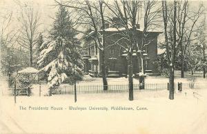 CT, Middletown, Connecticut,  Wesleyan University, Presidents House,Lucius Hazen