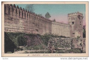 Alhambra, Torre De Los Pico, Granada (Andalucia), Spain, 1910-1920s