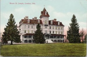 London Ontario Mount St. Joseph Unused Postcard E91