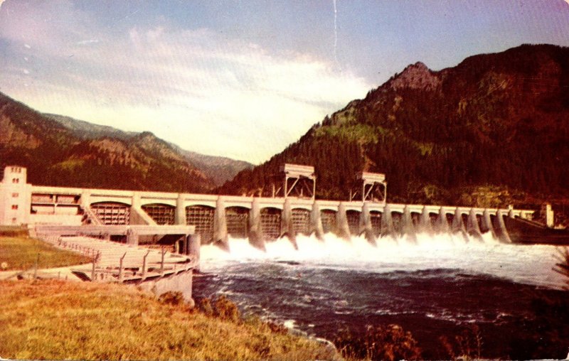 Oregon Bonneville Dam 1953