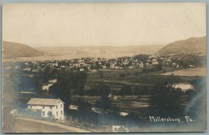 MILLERSBURG PA ANTIQUE REAL PHOTO POSTCARD RPPC