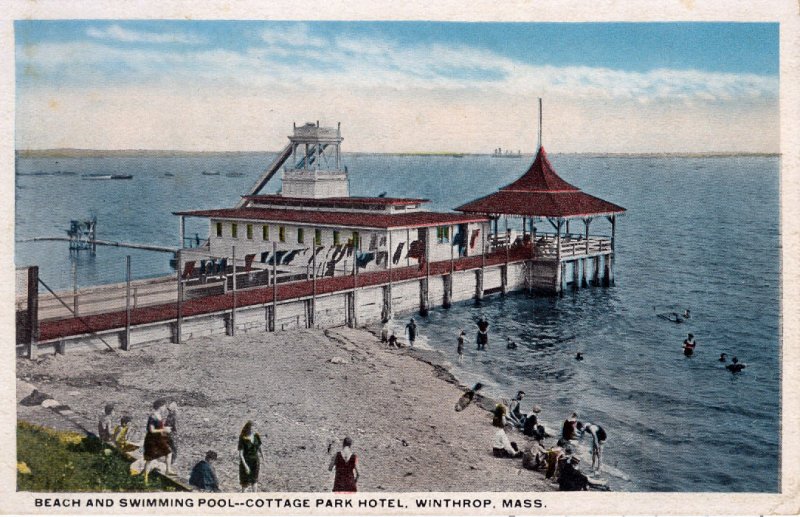 [ ? ] US Massachusetts Winthrop - Beach And Swimming Pool