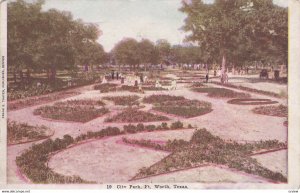 FORT WORTH , Texas, PU-1908 , City Park