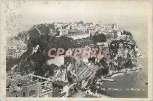 Monaco Modern Postcard The Rock