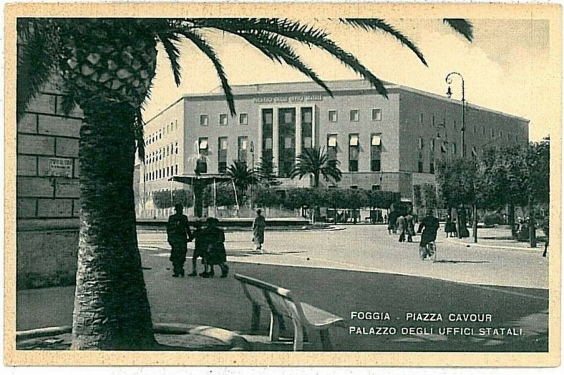 Vintage POSTCARD - FOGGIA Citta'-