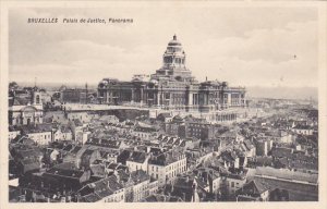 Belgium Brussels Palais de Justice Panorama