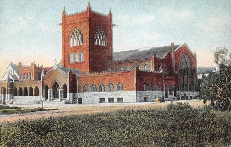 NEW M.E. CHURCH Methodist Episcopal Church San Diego California Postcard c1910s