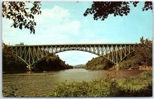 Postcard - French King Bridge - Massachusetts