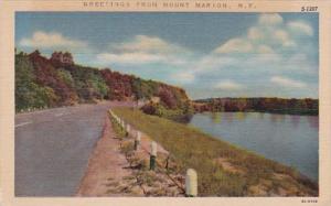 New York Greetings From Mount Marion Curteich