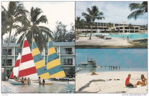 BAHAMAS; Grand Bahama Hotel and Country Club, Sailing Vessel, Swimming Pool, ...