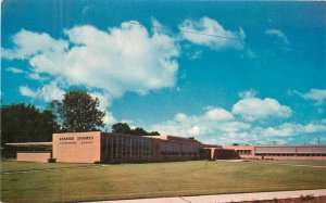 Michigan Berrien Springs Elementary School 1950s Freeman Postcard 22-7985