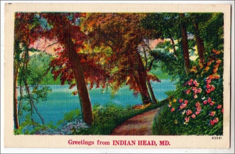 Greetings from Indian Head MD