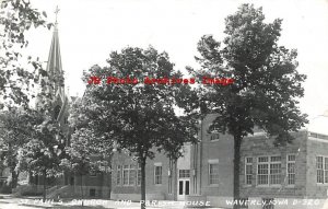 IA, Waverly, Iowa, RPPC, Saint Paul's Church, Parish House, Photo No D-320