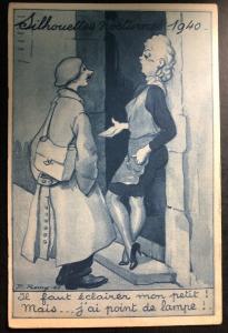 Mint France WWII “REMY” ARTIST HUMOR Postcard 1940 British Soldier