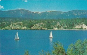 Canada Sailing On Lake Windermere British Columbia