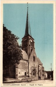 CPA Nogent-le-Bernard - Facade de l'Eglise (112357)