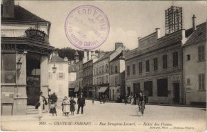 CPA CHATEAU-THIERRY Rue drugeon lecart (157185)