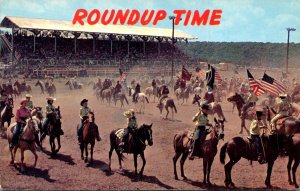 Rodeo Scene Roundup Time