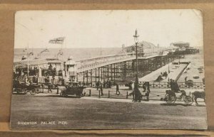 VINTAGE POSTCARD - USED - BRIGHTON PALACE PIER, BRIGHTON, ENGLAND