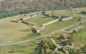 11612 Aerial View of Old Fort Frederick, Maryland
