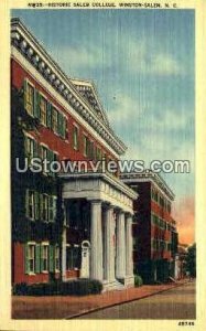 Historic Salem College in Winston-Salem, North Carolina