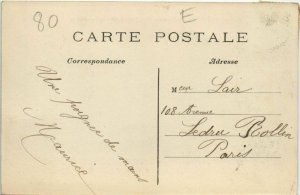 CPA PÉRONNE Entrée du Fabourg de Paris (19469)