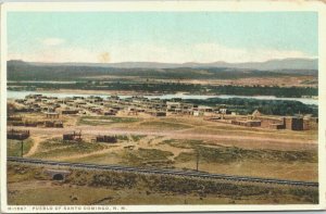 USA Pueblo Of Santa Domingo New Mexico Vintage Postcard 03.59