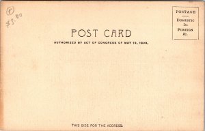 U.S. Government Bldg, Worlds Fair Mogul Egyptian Cigarettes c1904 Postcard O73