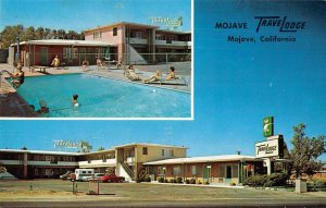 Mojave California Travelodge Swimming Pool Vintage Postcard AA41054