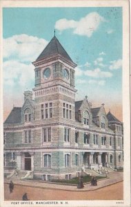 Post Office Manchester New Hampshire 1920 Curteich