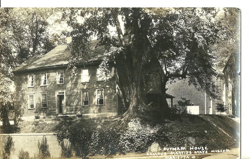 1930's Putnam House, Campus Martius State Museum, Marietta, Ohio ~ RPPC