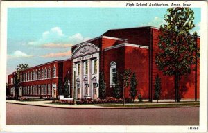 Postcard SCHOOL SCENE Ames Iowa IA AN9544