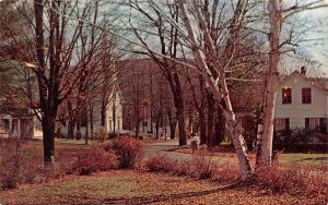 GRAFTON, VT Vermont   VILLAGE STREET SCENE  Homes  WINDHAM CO   c1950's Postcard