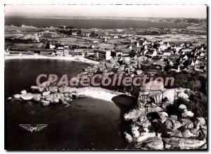 Postcard Modern Ploumanach Beaches Of The Bastille And St Guirec